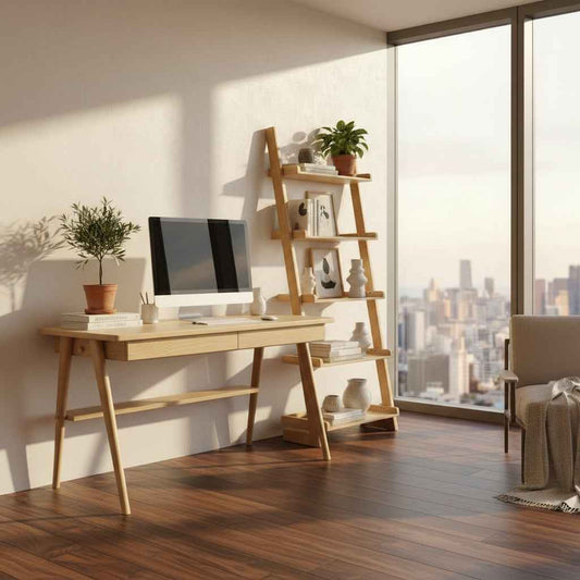 Escritorio Santy Madera Maciza Home Office Premium