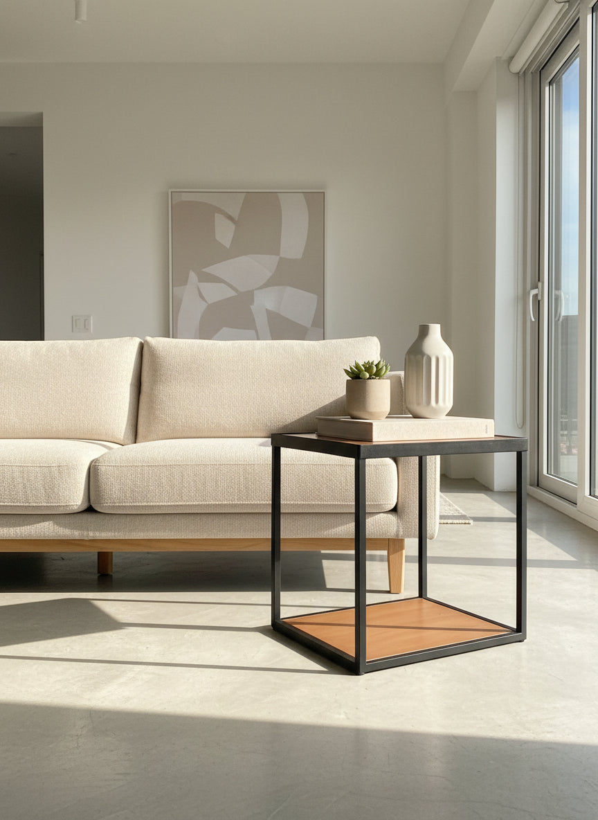 Mesa Lateral Deos Madera alcazarmuebles.com