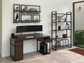 Escritorio Home Office 150 cm 4 cajones minimalista madera