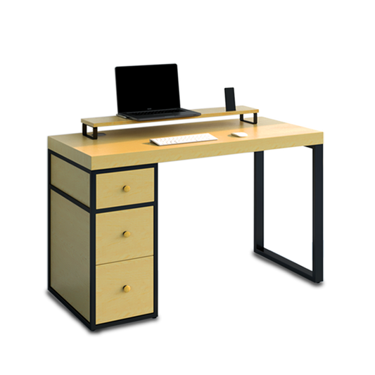 Escritorio Home Office 120 cm 3 cajones Alcazarmuebles.com