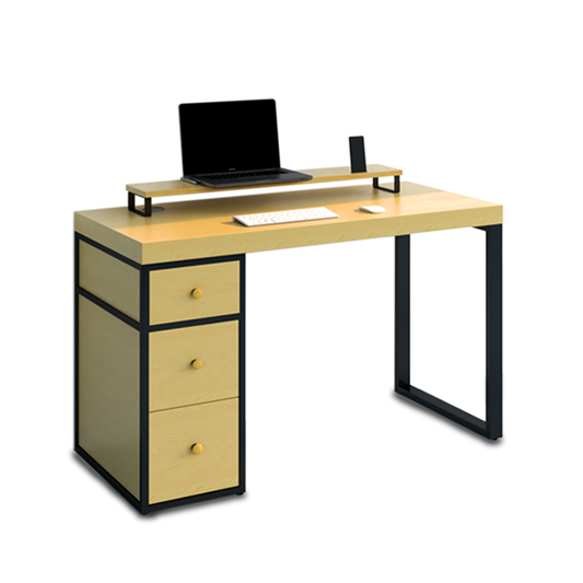 Escritorio Home Office 120 cm 3 cajones