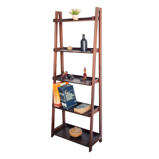 Librero madera moderno mod. Norland alcazarmuebles.com