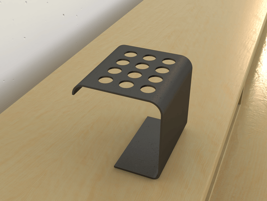 Lapicera de metal Home Office Negro Artículos de escritorio AlcazarMuebles.com