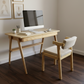 Combo Escritorio y Silla Santy Madera Maciza | Home Office - Alcazarmuebles.com