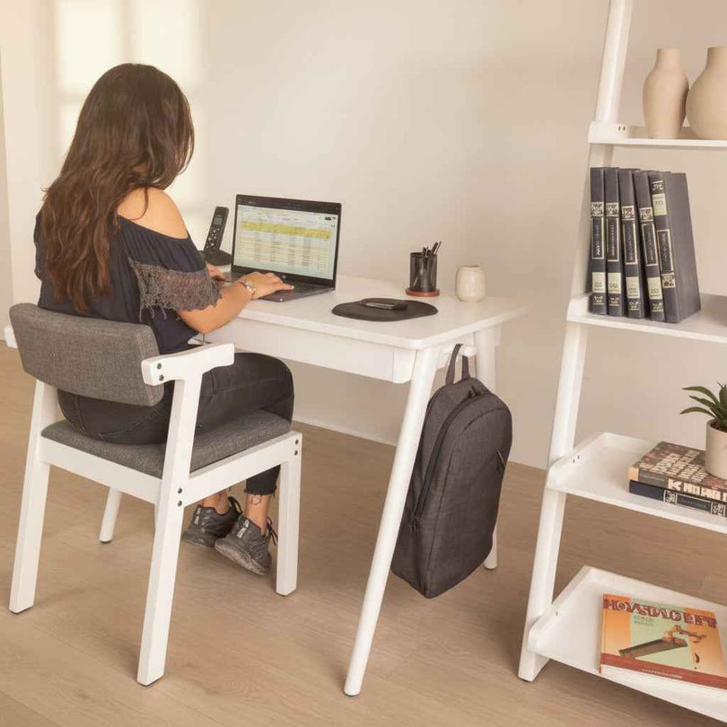 Escritorio Santy Madera Maciza Home Office Premium
