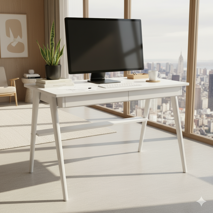 Escritorio Santy Madera Maciza Home Office Premium