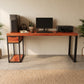 Escritorio de Madera y Acero Home Office 180 Configurable de 0 a 6 Cajones