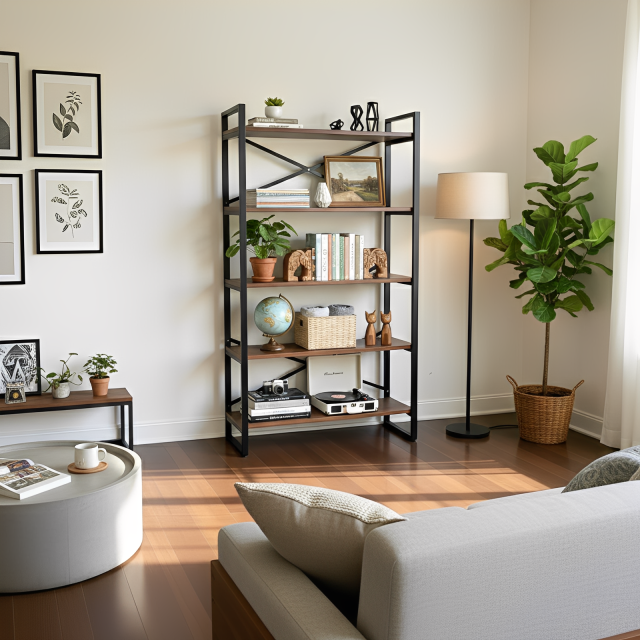 Librero industrial metal modelo Fily