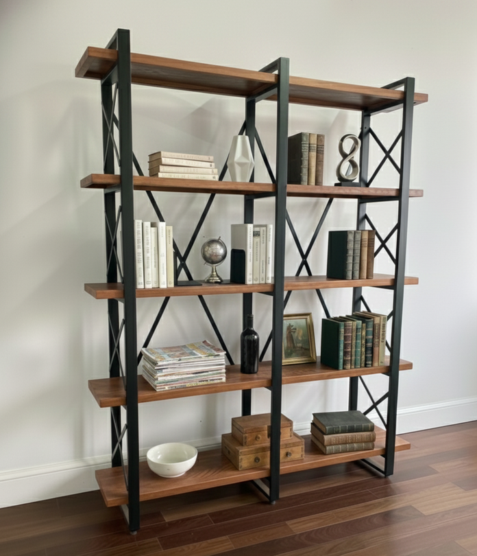 Librero industrial Madera y Metal modelo Celta 150