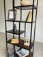 Librero Industrial metal modelo Roga 190x80x33cm Librero alcazarmuebles.com