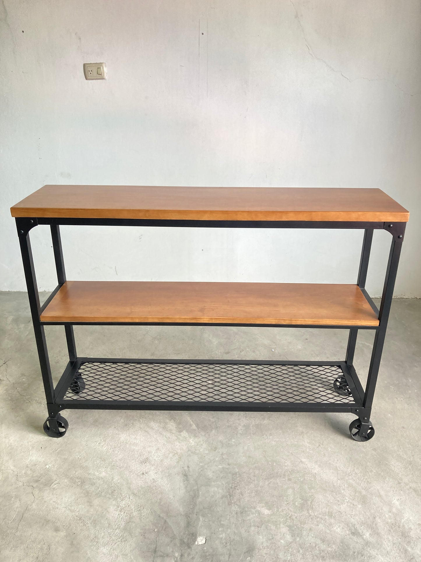 Credenza estilo Industrial 121 x 31 x 91 cm