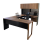 Escritorio Ejecutivo en U con gabinete Alcázar 2.2 x 1.6 x 1.5 mts Escritorio de melamina AlcazarMuebles.com