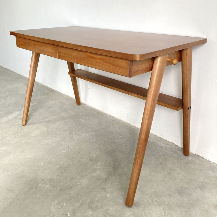 Escritorio De Madera Sólida Mod. Santy 120x60x75 cm