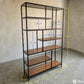 Librero Mod. Roga Industrial Madera de Parota 190x120x33cm