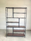 Librero Metal y Madera Industrial Mod. Roga 190x120x33cm Mobiliario alcazarmuebles.com