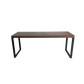 Escritorio Home Office 180 cm 2 soportes industrial Alcazarmuebles.com