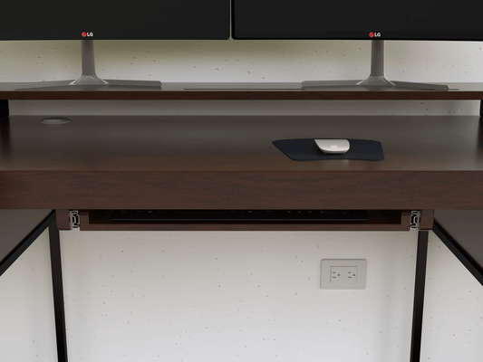 Bandeja para teclado de computadora Escritorios Alcazarmuebles.com