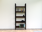 Librero Mod. Bergen 190 x 80 x 33 cm Madera y Metal Estanteria Librero Alcazarmuebles.com