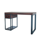 Escritorios de madera para computadora, 120 cm. de largo x 60 cm de ancho y 75 cm de alto.1 cajon, 1 entrepaño para PC.
