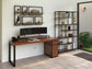 Escritorio Homeoffice 180 cm 3 cajones madera y metal Alcazarmuebles.com
