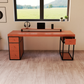 Escritorio Home Office 180 cm 4 cajones Industrial Ejecutivo