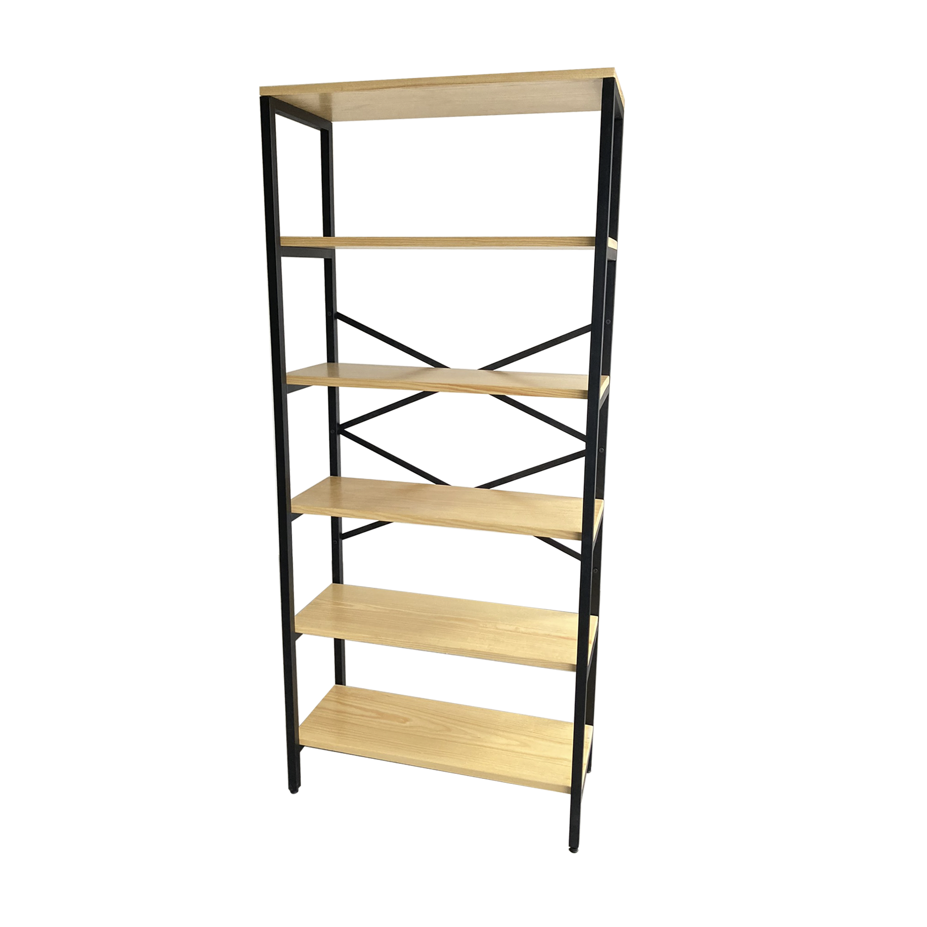 Librero moderno metal modelo Sylvan alcazarmuebles.com