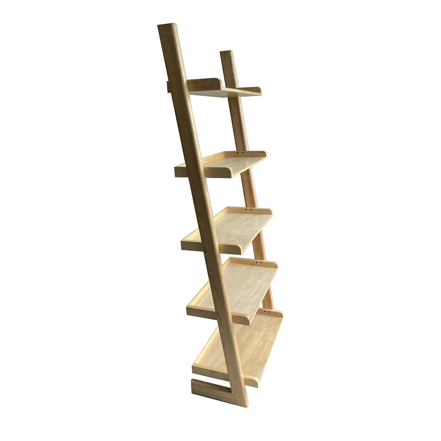 Librero madera minimalista modelo troms alcazarmuebles.com