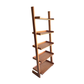 Librero madera minimalista modelo troms Nogal alcazarmuebles.com